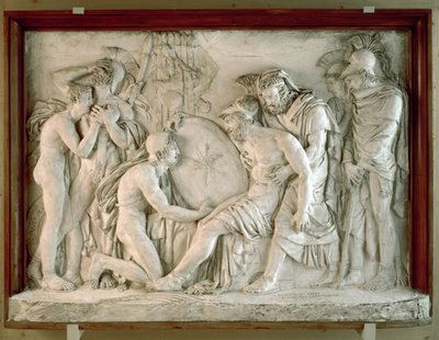 La Muerte de Aquiles, 1811 de Pierre Jean David d